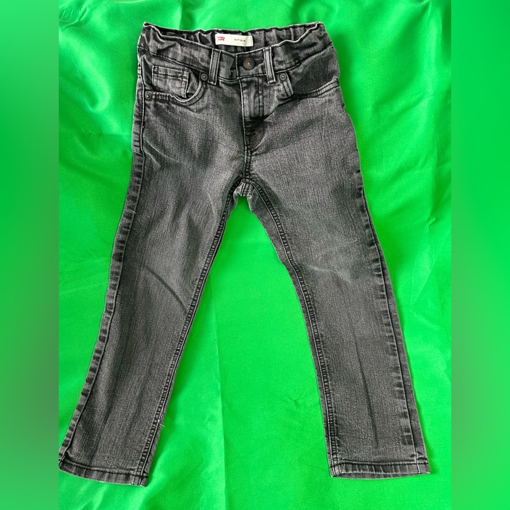 Levi's Black Slim Fit Jeans